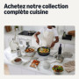 Essoreuse à Salade Amazon Basics 4L - Sans BPA, Couleur Gris Lin