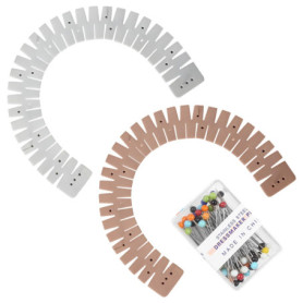 Kit de Couture SYEYCW avec Outils en Silicone et Punaises - 2 Pièces