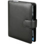 Organiseur en cuir nappa noir A5 avec fermeture aimantée - BIND
