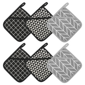 Maniques de Cuisine Prota - Set de 6 Résistantes à la Chaleur