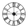 Horloge Murale Analogique Teesa en Aluminium Noir 60 cm