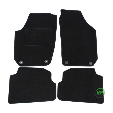 Tapis de Sol en Velours Antidérapant pour Fabia 2 (2007-2014) - J&J AUTOMOTIVE