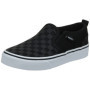 Baskets Vans Asher Checkerboard Noir pour Garçon