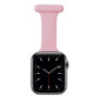 Montre Gousset Infirmière en Silicone Rose pour Apple Watch