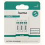 Hama Lot de 3 Piles Rechargeables AAA NiMH 700 mAh - Charge Rapide et Faible Autodécharge