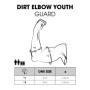 Protège-Coudes O'NEAL Dirt Youth V.23 Noir/Jaune Fluo
