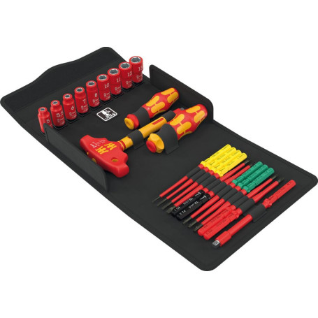 Wera Kraftform Kompakt VDE 24 Allrounder Set - 25 Pièces Polyvalent