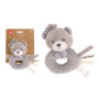 Hochet Ours Dodo d'Amour en Polaire - Doux et Rassurant pour Bébé