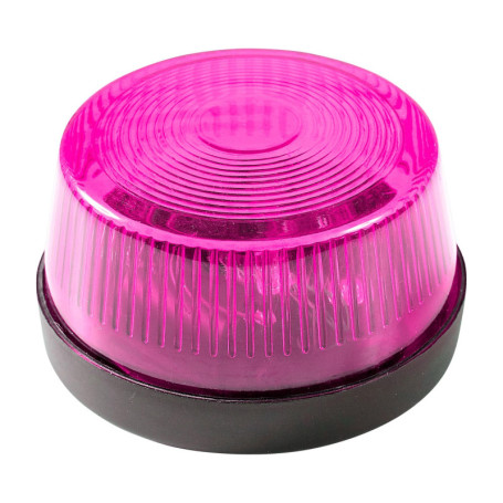 Gyrophare Clignotant avec Sirène - Accessoire de Fête Rose