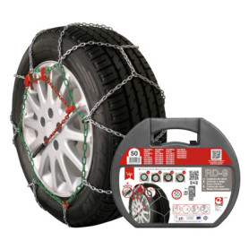 Chaînes à Neige Métalliques RD9 Taille 50 avec Gants Inclus