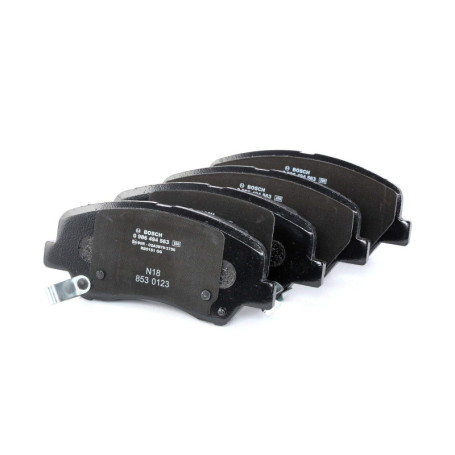 Plaquettes de Frein Avant Bosch BP1484 - Jeu de 4 - Faible Bruit et Poussière