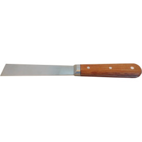 Spatule de Peinture en Acier Inoxydable 25 mm avec Manche en Bois de Rose