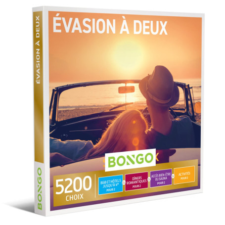 Coffret Cadeau Bongo Évasion à Deux - Moments Inoubliables
