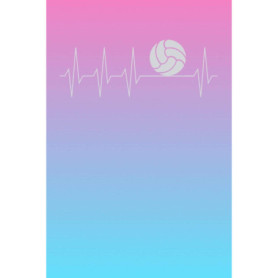 Cahier de Volley-Ball avec Couverture Élégante - Idéal pour Prendre des Notes et Dessiner