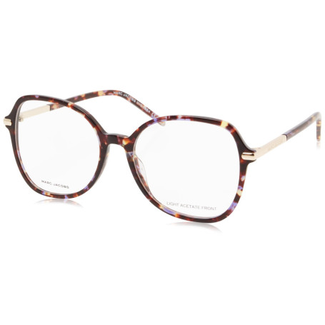 Lunettes Correctrices Marron Violet Havana Marc Jacobs - Modèle MARC 835