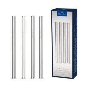 Ensemble de 4 pailles en verre Purismo - Villeroy & Boch
