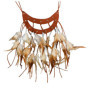 Collier Indien avec Plumes et Perles - Accessoire de Carnaval Chaks