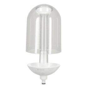 Mangeoire Design pour Oiseaux Gardena ClickUp ! en Verre Acrylique