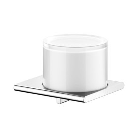 Distributeur de Savon Liquide Keuco Edition 400 en Verre Mat - 150 ML