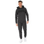 Survêtement à Capuche Lonsdale CLOUDY pour Homme - Confort et Style en Anthracite/Noir