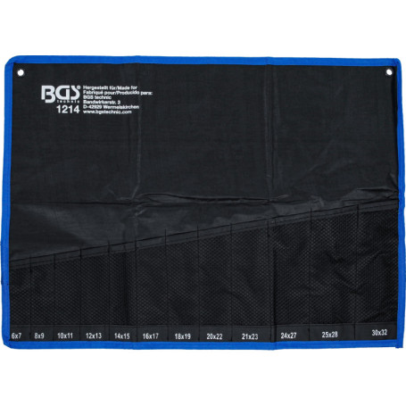 Sac vide BGS 1214-LEER pour accessoires multicolores