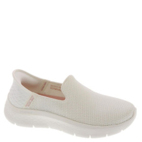 Skechers Women's Hands Free Slip-ins Go Walk Flex - Baskets Crème et Blanc, Taille 38.5 EU