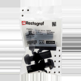 Butée de Capot Restagraf - Amortisseur de Fermeture pour Véhicules