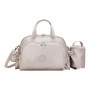 Kipling Camama Sac à Langer Métallique Argenté pour Bébé