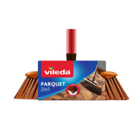 Vileda Brosse de Parquet 2 en 1 avec Pelle à Poussière