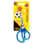 Ciseaux Souples Idena pour Enfants avec Motif de Balles - Bleu