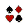 Autocollants 3D Cartes à Jouer - 4R Quattroerre.it