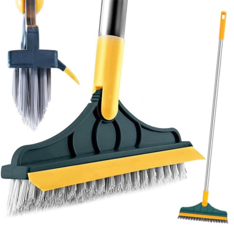 Balai Multifonction PARENCE avec Raclette et Brosse en Nylon