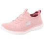 Baskets Skechers Femme Summits Top Player - Rose Tricot Extensible