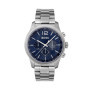Montre Chronographe BOSS Homme en Acier Inoxydable Argenté - 43 mm