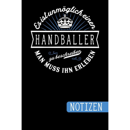 Carnet de Notes pour Handballers - Journal Pratique avec 100 Pages Lignées