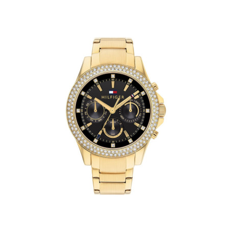 Montre Femme Tommy Hilfiger Analogique Dorée avec Chronographe
