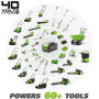 Tronçonneuse sans fil Greenworks GD40CS40 - 40V, 16 pouces
