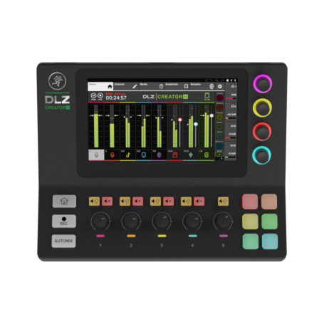 Mackie DLZ Creator XS - Mixeur Numérique Compact pour Podcasting et Streaming
