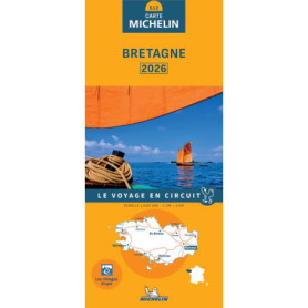 Carte Michelin Bretagne 2026 - Guide de Voyage Pratique
