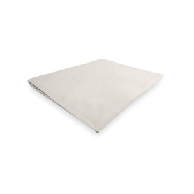 Drap Plat en Polycoton 240x300 cm - Soleil d'ocre, Idéal pour Hôtels et Locations