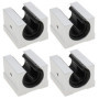 ECSiNG Lot de 4 Blocs de Roulement Linéaires SBR20UU pour Imprimantes 3D
