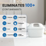 EVERSPRING Filtre à eau pour bouilloire Compatible Avec Brita Maxtra+, Maxtra Plus, Mavea, Anna Duomax, 6 pièces
