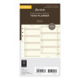 Agenda Annuel Filofax 2026 en Coton Crème - Format A5