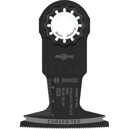 Bosch 5 Lames PRO AII 65 APIB pour Outils Multifonctions - Idéales pour Bois et Métal