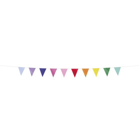 Guirlande Fanions Colorée Folat - 6 m pour Anniversaires et Fêtes