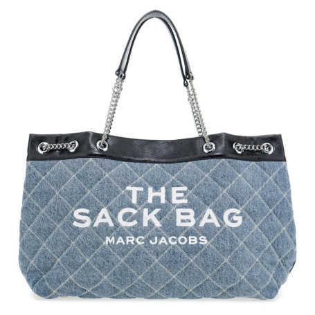 Sac à Bandoulière Mini Dual en Denim Light Wash Indigo