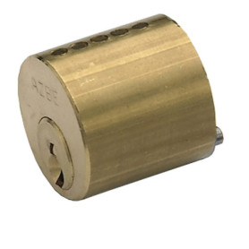 Cylindre de Serrure Azbe M/C 52-N en Laiton Brossé