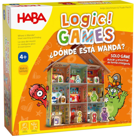 HABA - Où est Wanda ? Jeu de logique pour enfants à partir de 4 ans