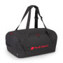 Sac de Sport Audi Collection Noir avec Inscription Rouge
