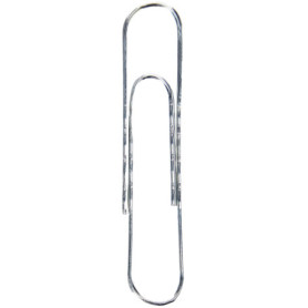 Pack de 100 trombones ondulés géants en bleu